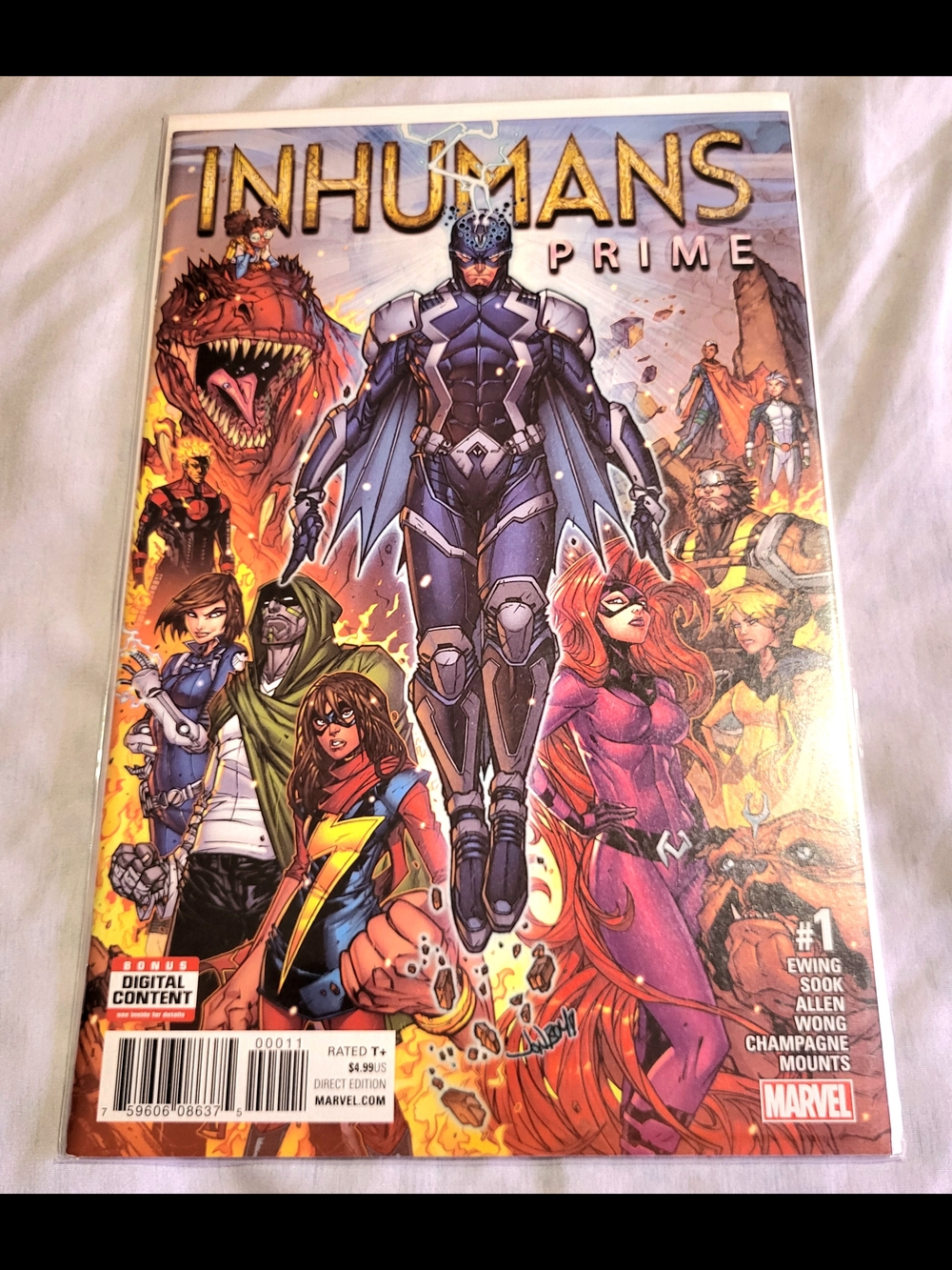 Marvel Inhumans Prime #1 Comic Book